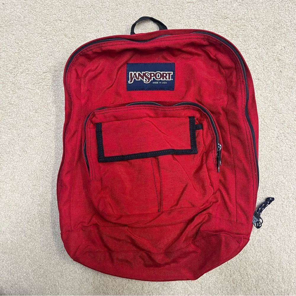 JanSport Classic Red Backpack